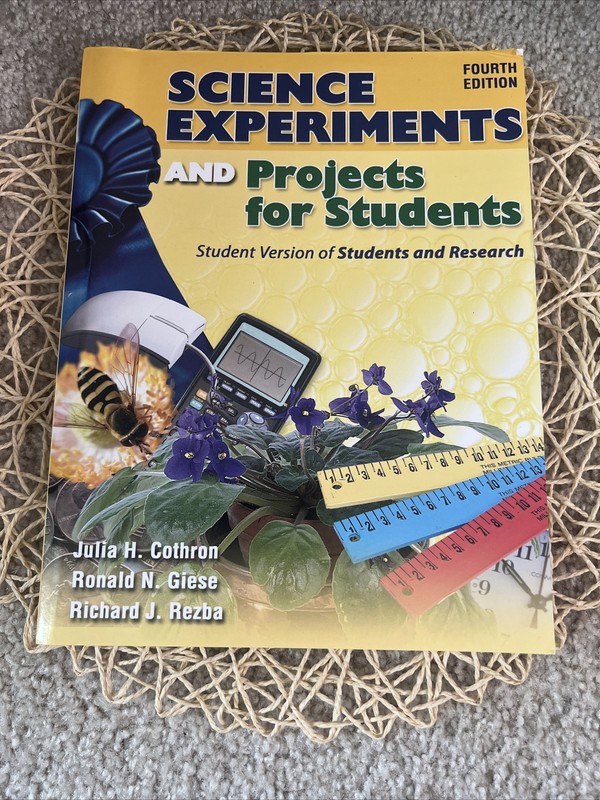 Science Experiments and Projects for Students : Student Version – FAST SHIPPING
