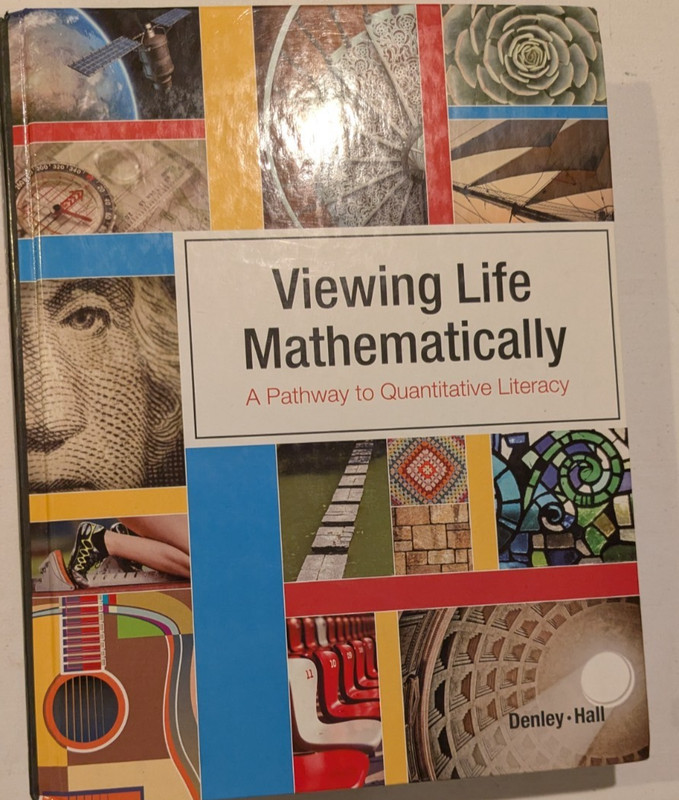 Viewing Life Mathematically – A Pathway to Quantitative Literacy 2020 Hardcover