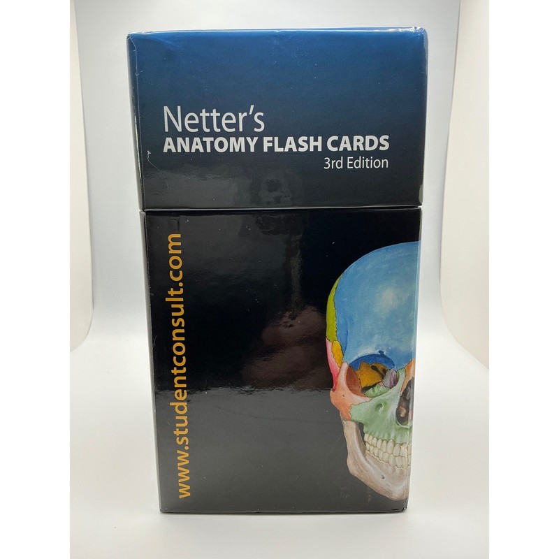Netter's Anatomy Flash Cards 3rd Edition John T. Hansen Excellent Condition gallery