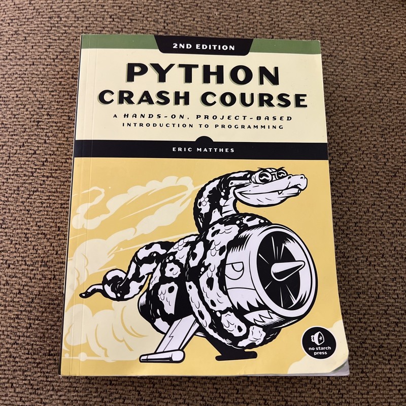 Python Crash Course Matthes Eric Penguin Random House Paperback Computer Program