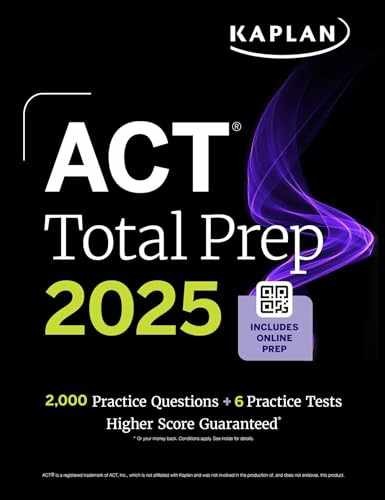 ACT Total Prep 2025: Includes 2,000+ – Paperback, by Kaplan Test Prep – Good o
