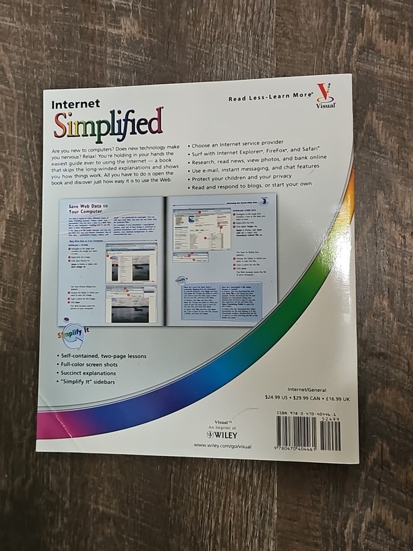 Simplified Ser.: Internet Simplified by Paul McFedries (2009, Trade Paperback) gallery