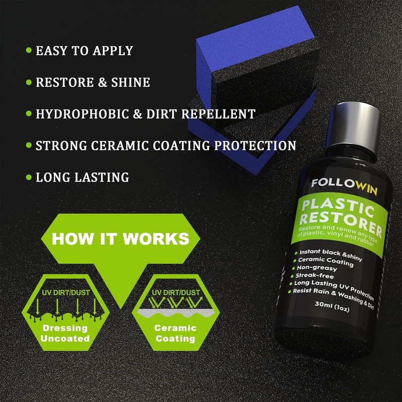 Ceramic Plastic Coating for Exterior, Highly Concentrated/- gallery