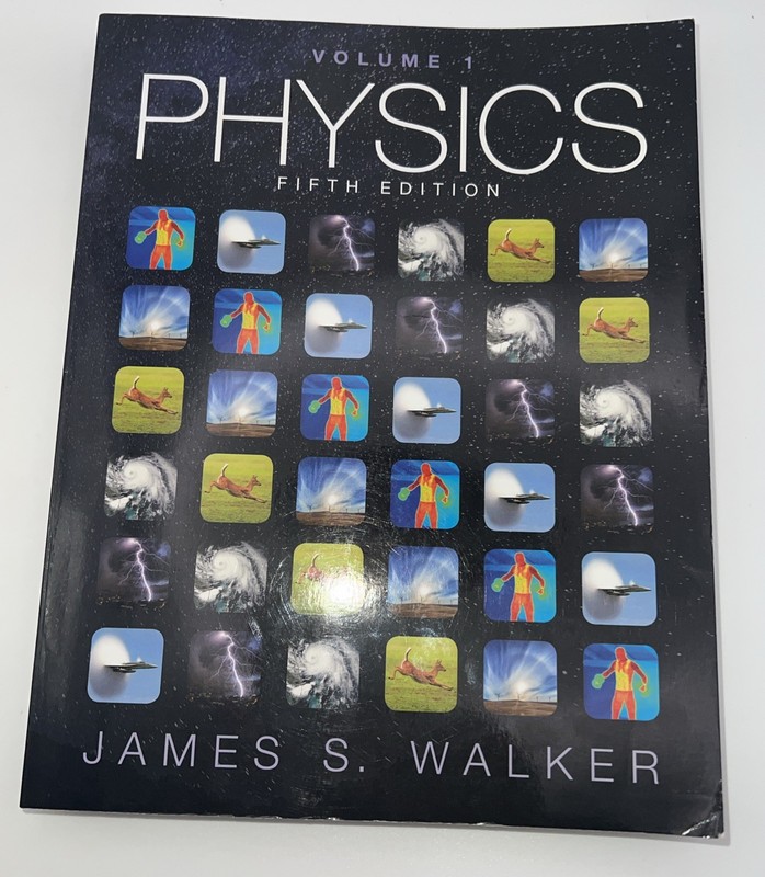 Physics Volume 1 (5th Edition) – Paperback By Walker, James S. – GOOD