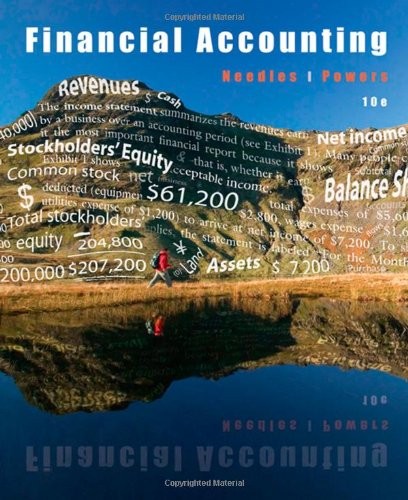 FINANCIAL ACCOUNTING (AVAILABLE TITLES CENGAGENOW) By Belverd E. Needles Mint