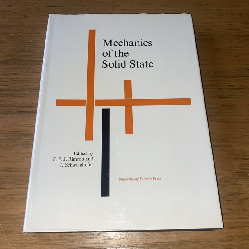 Mechanics Of The Solid State