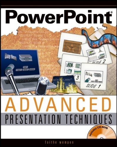 POWERPOINT ADVANCED PRESENTATION TECHNIQUES By Faithe Wempen **Mint Condition**