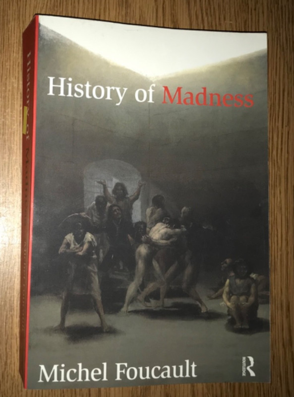 HISTORY OF MADNESS PAPERBACK BOOK MICHAEL FOUCAULT ROUTLEDGE TEXTBOOK