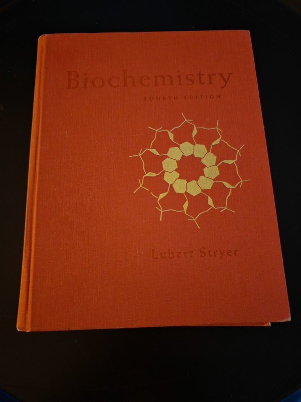 Biochemistry by Lubert Stryer Second edition, 1995 FREE UK POSTAGE