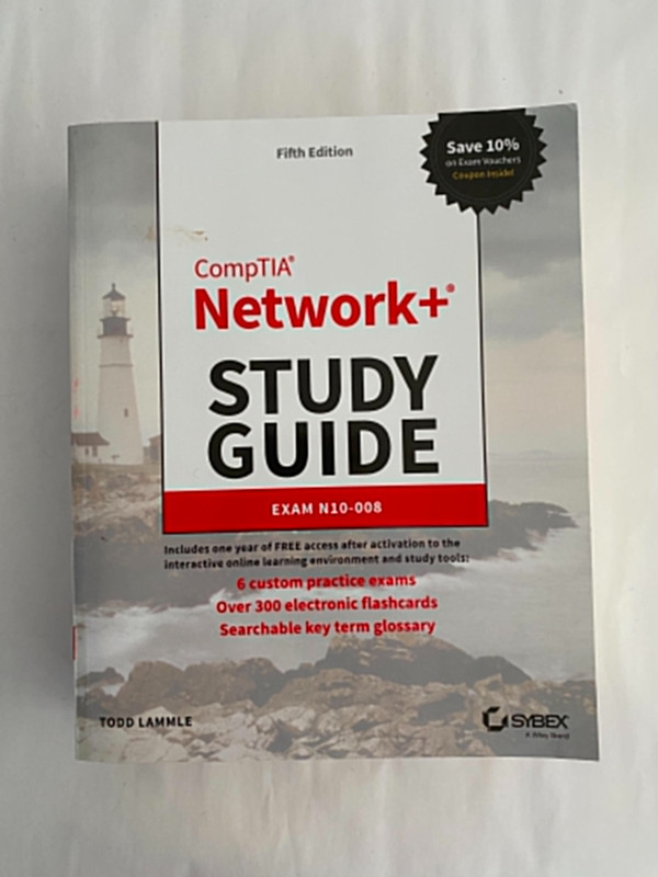 Sybex Study Guide Ser.: CompTIA Network+ Study Guide : Exam N10-008 5th LIKE NEW