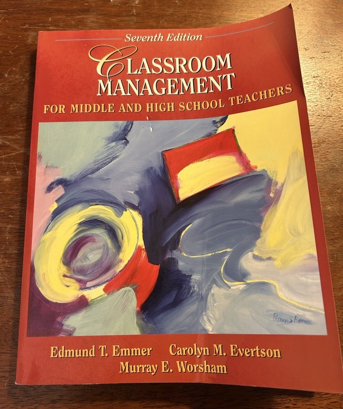 #704 Classroom Management For Middle & High School Teachers 7th Edition