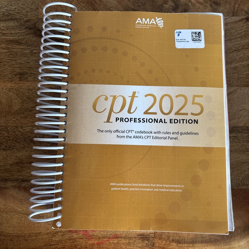 CPT 2025 Professional Edition AMA American Medical Association