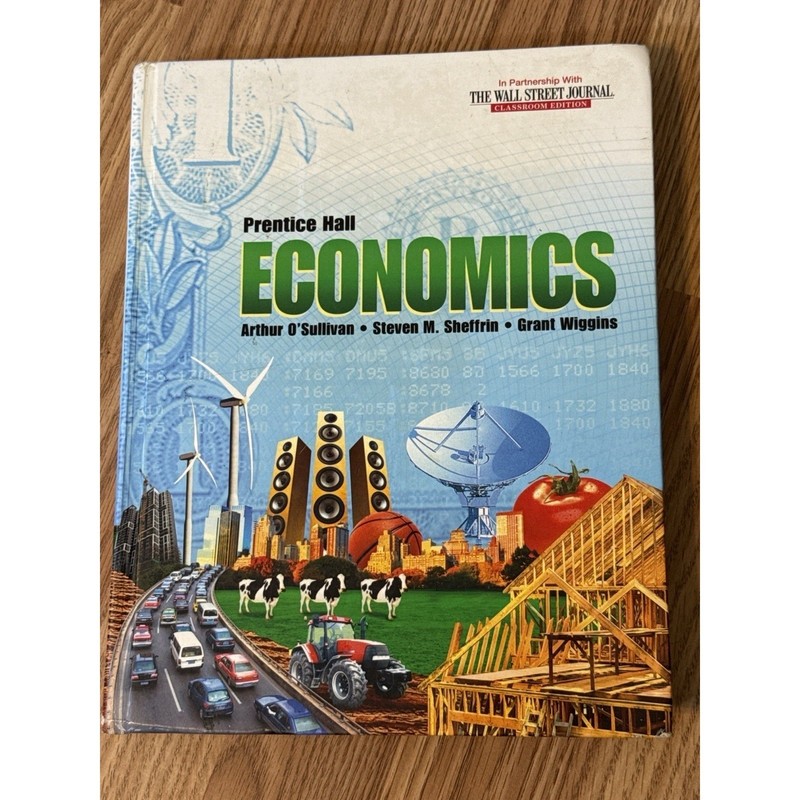 Prentice Hall Economics Textbook Student Edition 2010 O’Sullivan 9780133680195