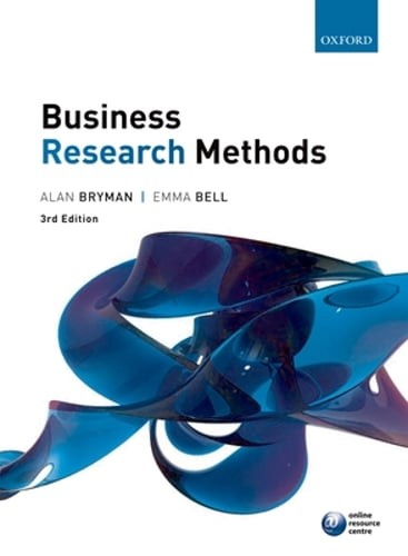 Business Research Methods: Used