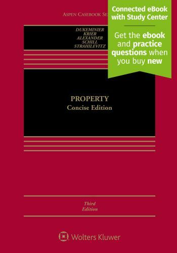 Property: Concise Edition (Aspen Casebook Series) – Paperback – GOOD
