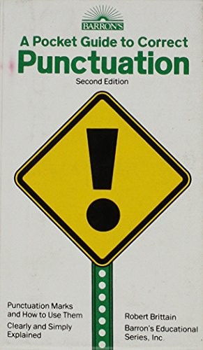 A Pocket Guide to Correct Punctuati…, Brittain, Rober