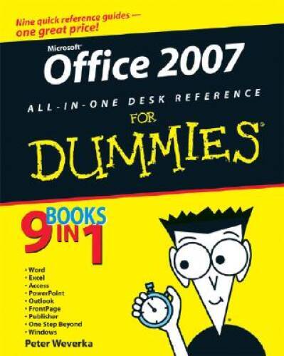 Office 2007 All-in-One Desk Reference For Dummies – Paperback – GOOD