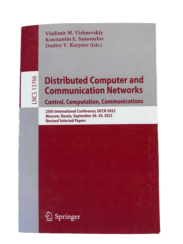 Lecture Notes, Distributed Computer and Communication Networks DCCN2022