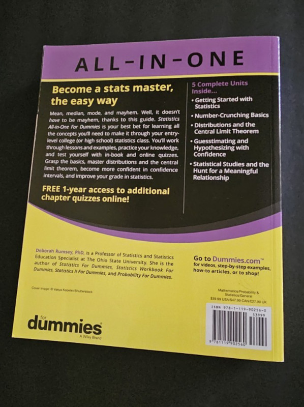 NEW Intro Statistics, 1001 Practice Problems Statistics, Statistics for Dummies gallery