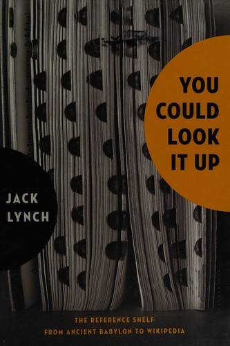 You Could Look It Up by Jack Lynch (Hardcover)