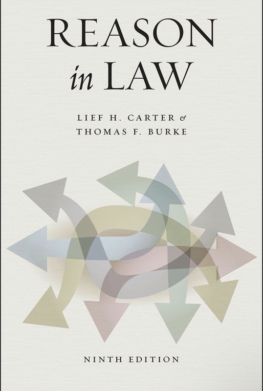 Reason in Law: Ninth Edition by Lief H. Carter (English) Paperback Book