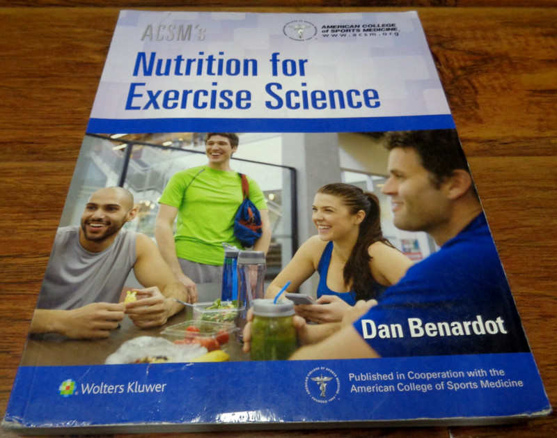 ACSM’s NUTRITION FOR EXERCISE SCIENCE BENARDOT TPB (2019) VGC USED