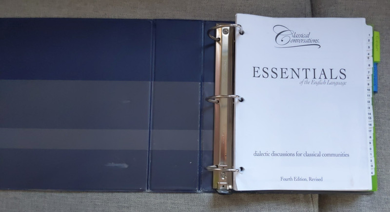 Classic Conversations Essentials Of The English Language 4th Ed. Revised Binder gallery