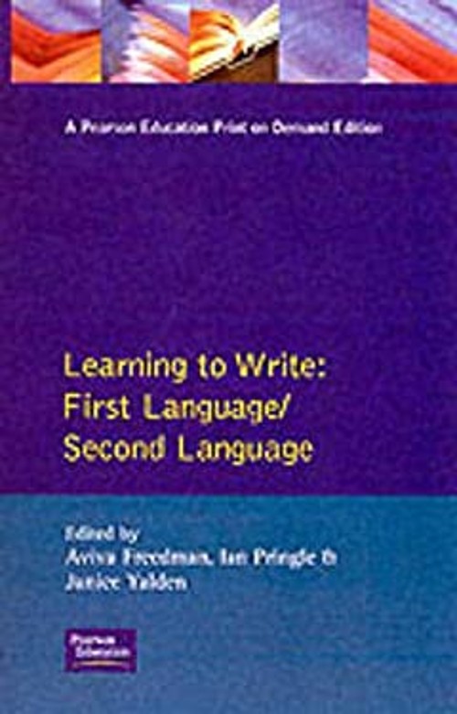 Learning to Write : First Language/Second Language Paperback