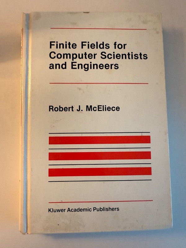 Finite fields for computer scientists and engineers. Communications and informat