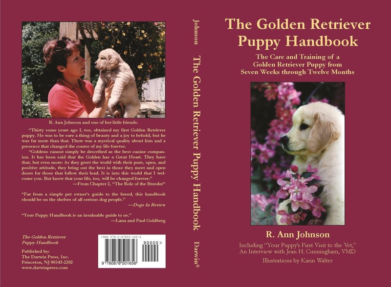 The Golden Retriever Puppy Handbook by R. Ann Johnson