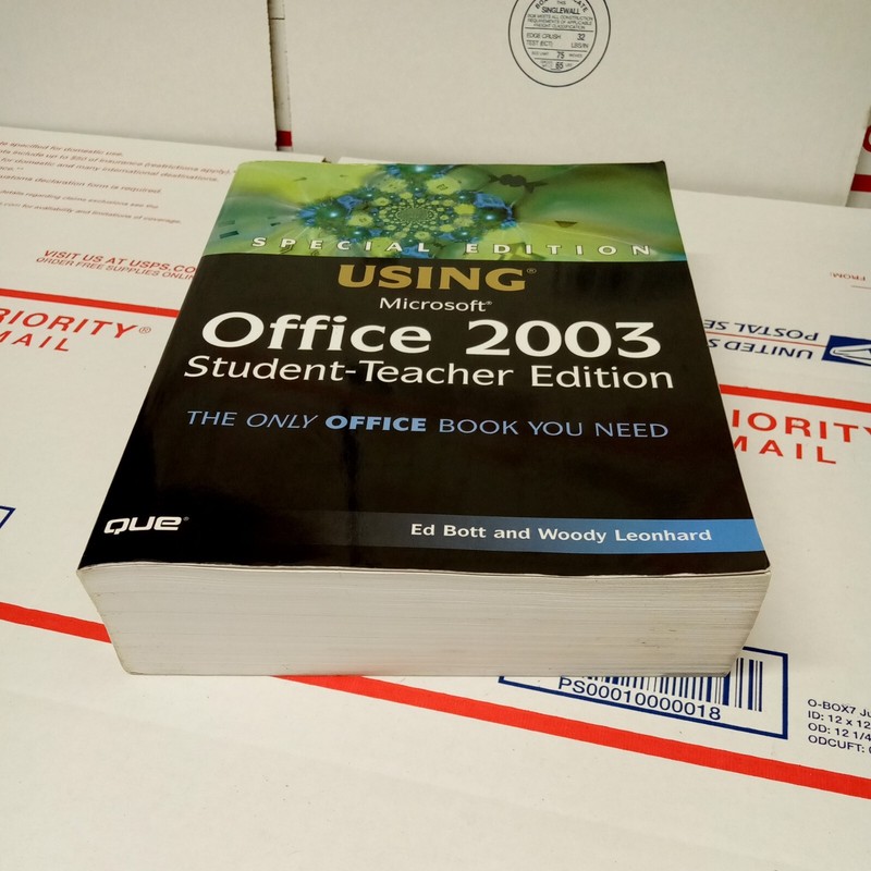 Special Edition Using Microsoft Office 2003, Student-Teacher Edition Bott, Ed,