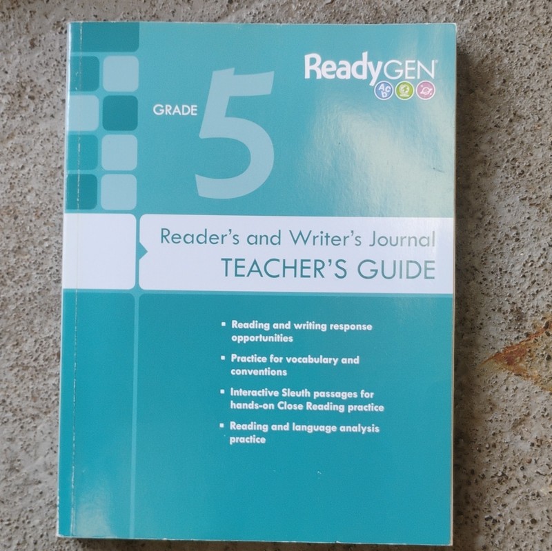 Pearson ReadyGEN Grade 5 Reader's & Writer's Journal Teacher's Guide 2014 PB gallery