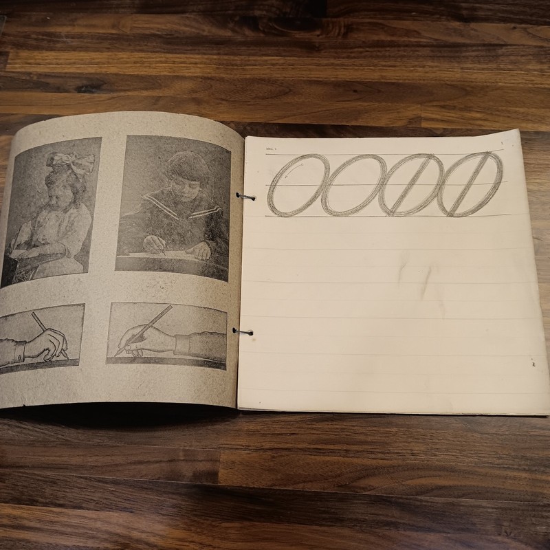 Zaner Method Arm Movement Writing Practice Book 1 Very Old 1915 gallery