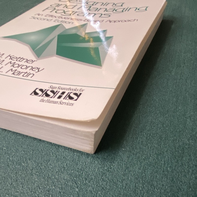Designing and Managing Programs An Effectiveness-Based Approach Sage Sourcebooks gallery