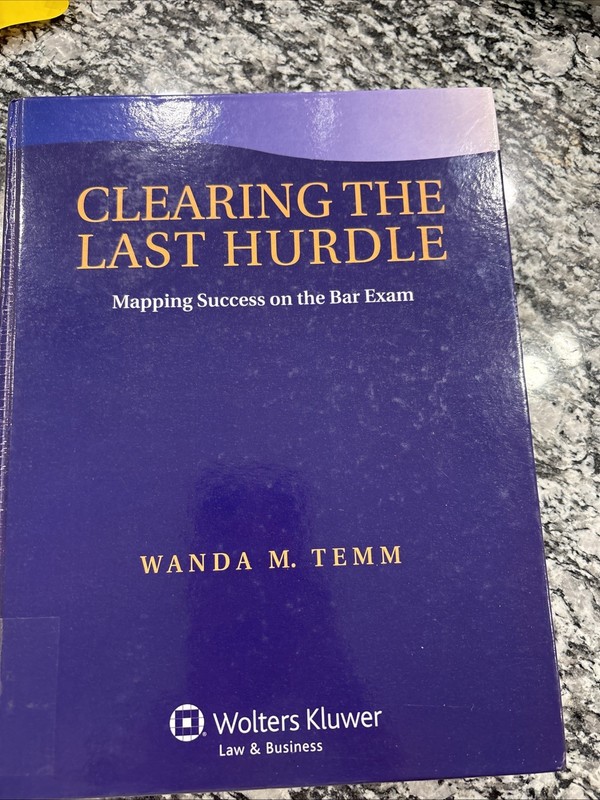 Academic Success Ser.: Clearing the Last Hurdle: Mapping Success On the Bar Exam