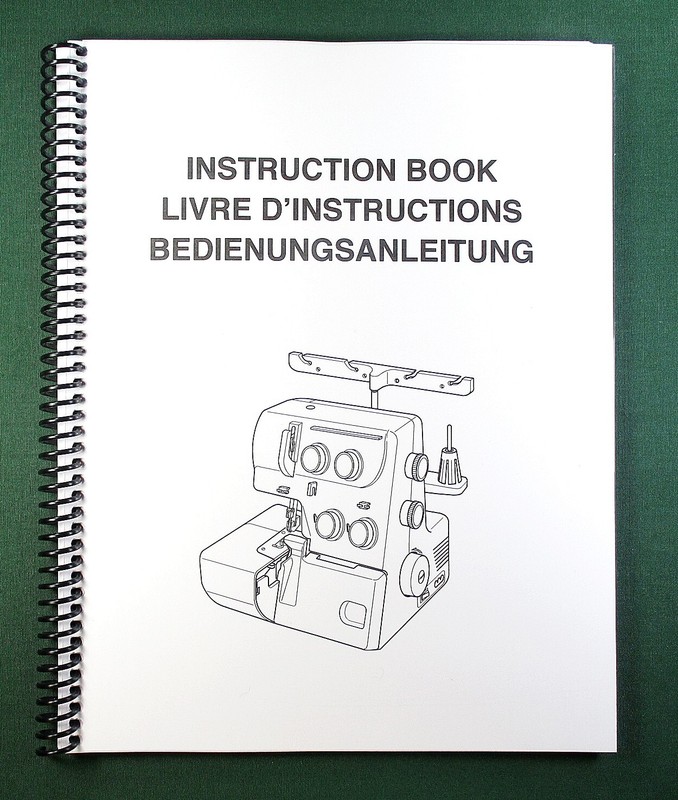 Elna 264 Instruction Manual: 84 Pages & Protective Covers!