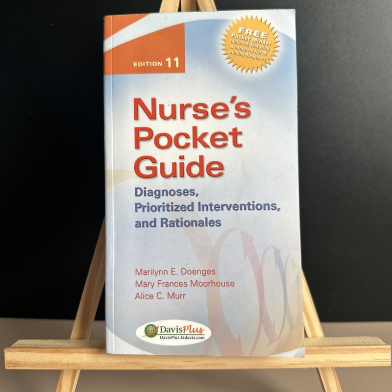 Nurse’s Pocket Guide: Diagnoses, Interventions and Rationales Ser.: Nurse’s…