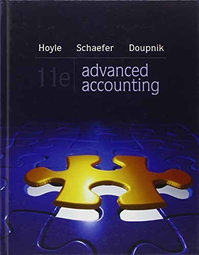 Advanced Accounting, Doupnik, Timothy