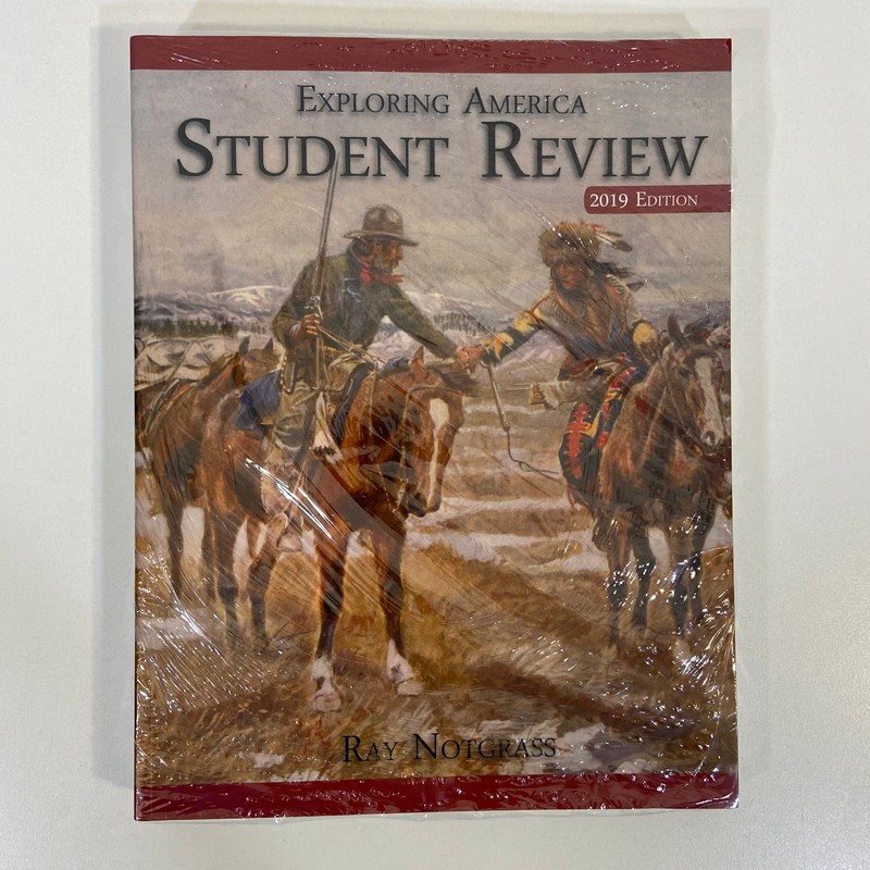 Exploring America Student Review 2019 Edition SEALED Ray Notgrass Christian TPB