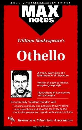 Othello (MAXNotes Literature – Paperback, by Modugno Michael A. – Very Good