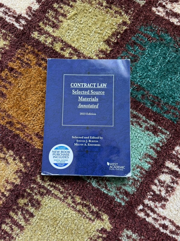 Contract Law: Selected Source Materials Annotated (2023 Edition)