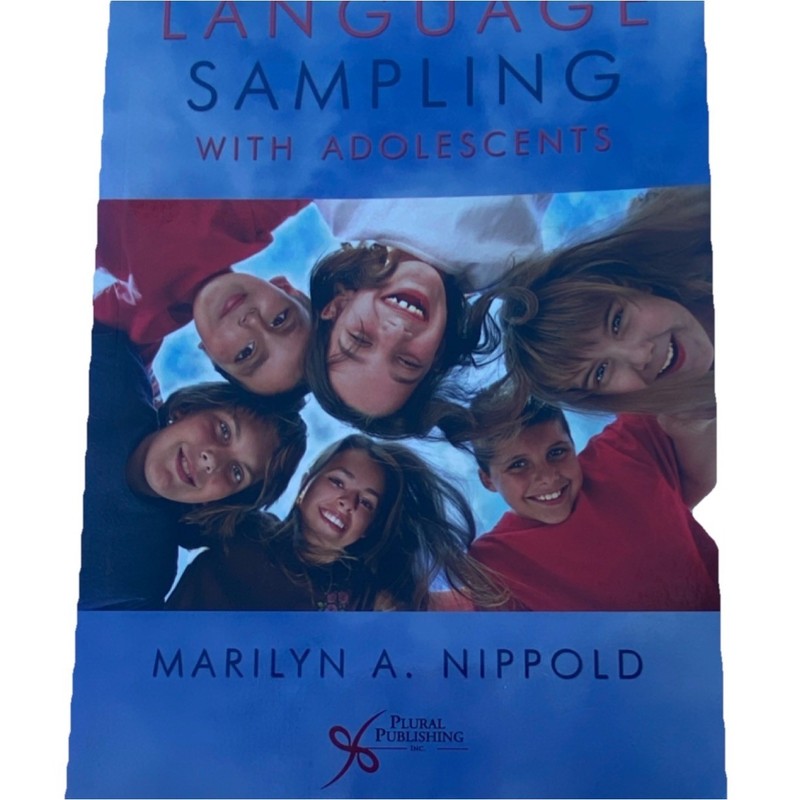 Language Sampling with Adolescents Marilyn Nippold Plural 2010 Paperback