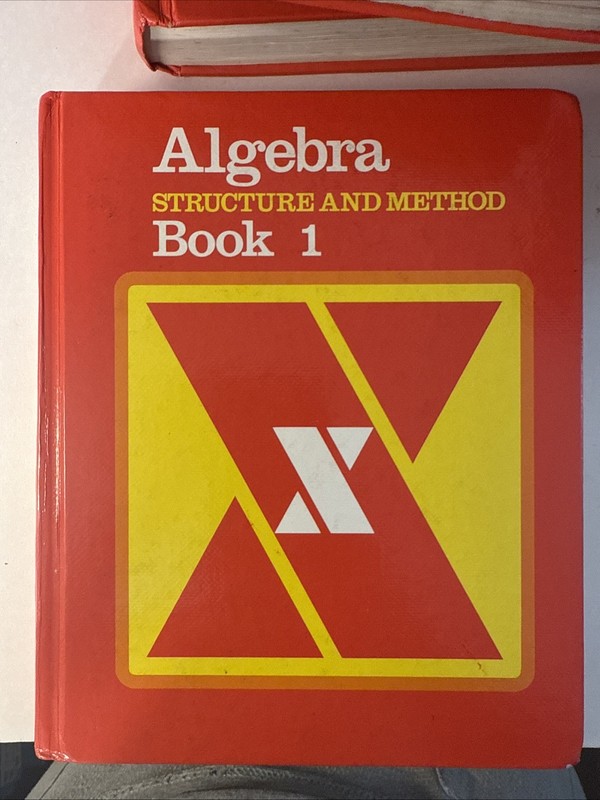 Algebra Structure & Method Book 1 Dolciani, Wooten,… Hardcover 1979