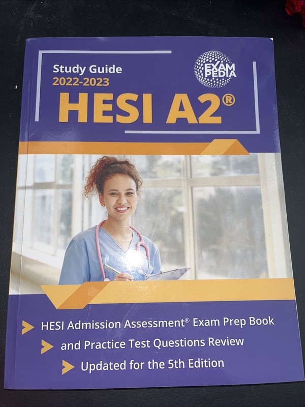 HESI A2 Study Guide 2022-23: Admission Assessment Exam Prep Book & Practice 5th
