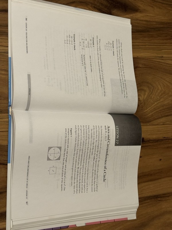 Math-U-See Epsilon Fractions Instruction Manual Hardcover Free Shipping gallery