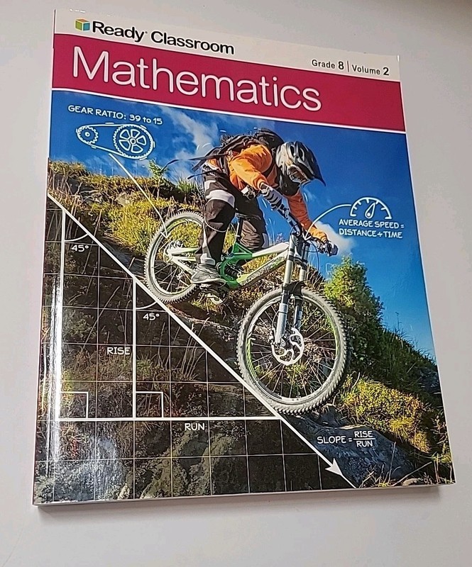 Curriculum Associates i-Ready Classroom Mathematics Grade 8 Volume 1 & 2 Books gallery