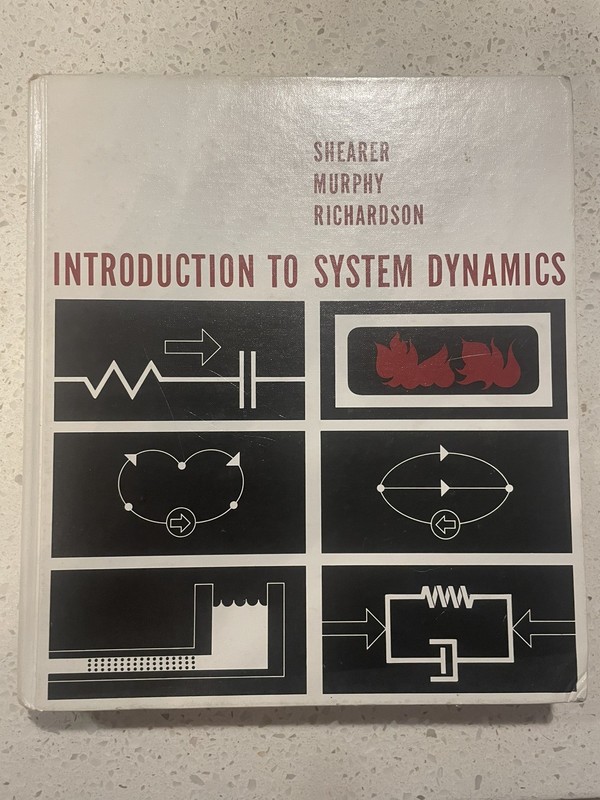 Introduction to System Dynamics Hardcover by Shearer, Murphy, and Richardson VG