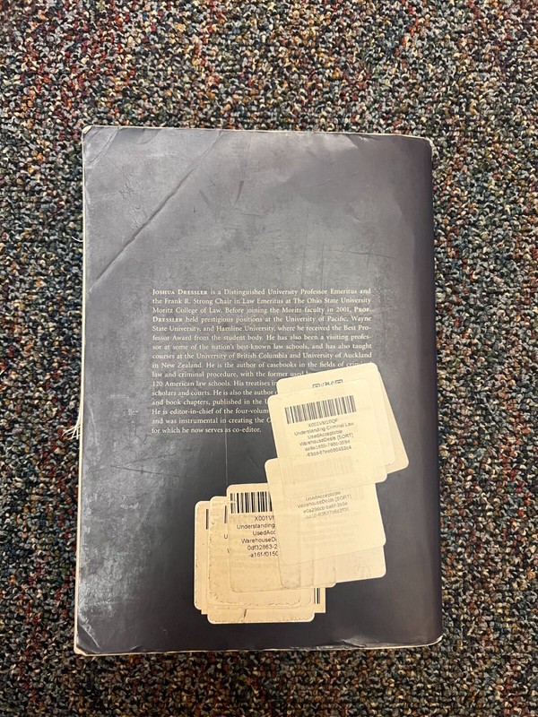 Understanding Ser.: Understanding Criminal Law by Joshua Dressler (2018,... gallery