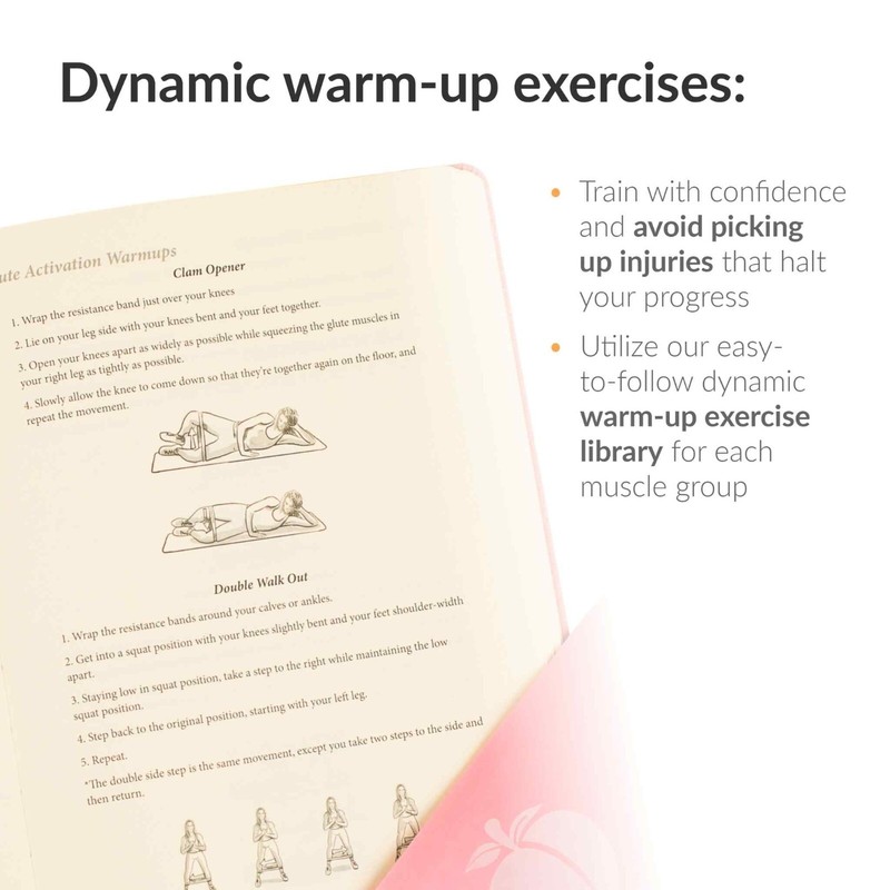 The Badass Body Goals Journal by Habit Nest. Booty Shaping & Resistance Training gallery