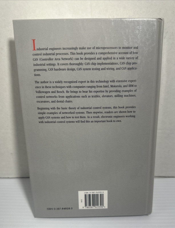 CAN System Engineering From Theory to Practical Applications Lawrenz 1997 HC gallery